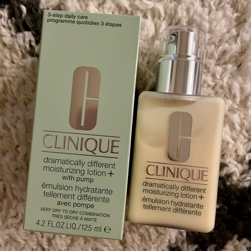 Clinique dramatically different moisturizing lotion.